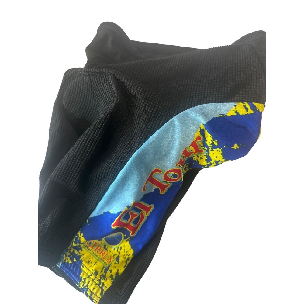 Louis Garneau Mens El Tour de Tucson Cycling Shorts Black Padded Medium USA
